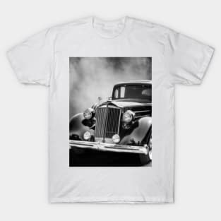 Packard Classic Car Black And White photograph T-Shirt